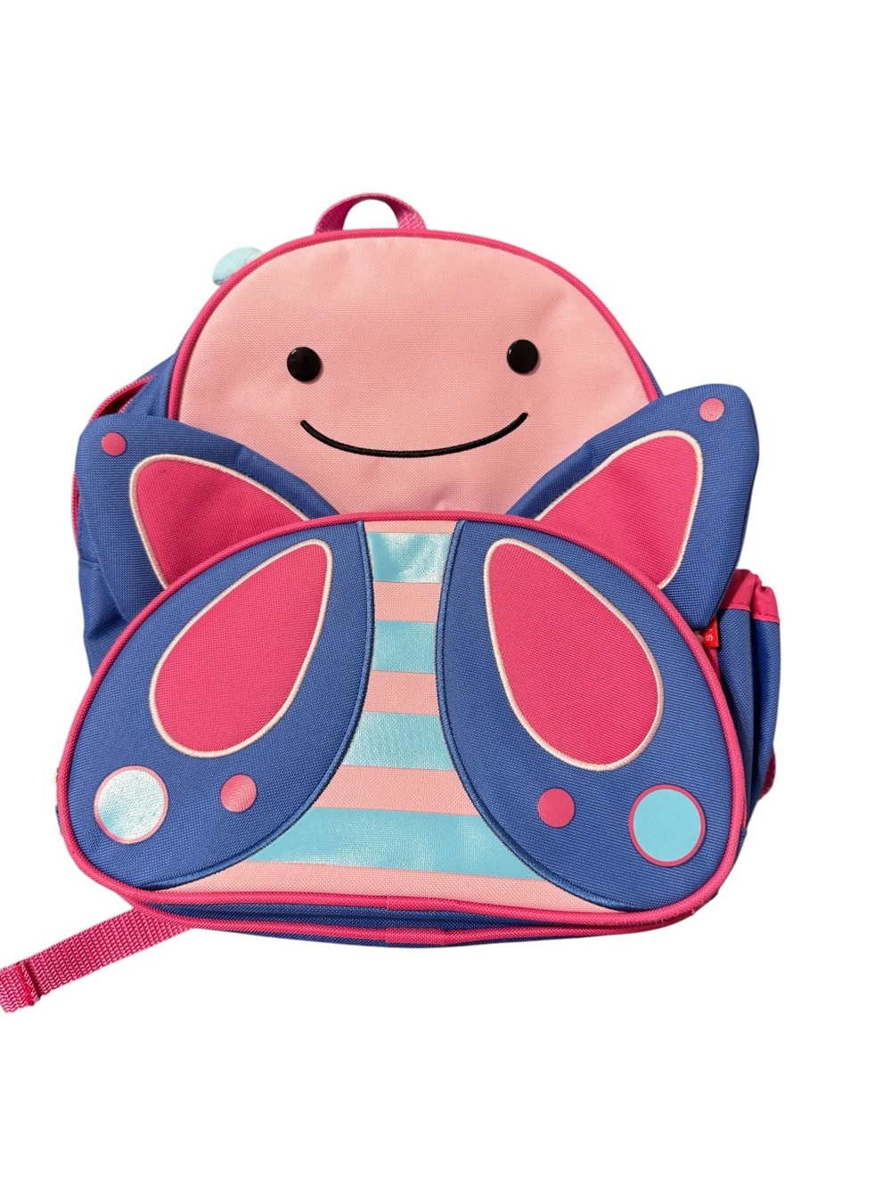 Skip Hop Zoo Butterfly Backpack Little Kid Girls Pink Blue / ages 3+